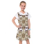 Opulent Essence Print Kids  Drop Waist Dress