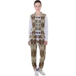 Opulent Essence Print Casual Jacket and Pants Set