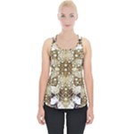 Opulent Essence Print Piece Up Tank Top