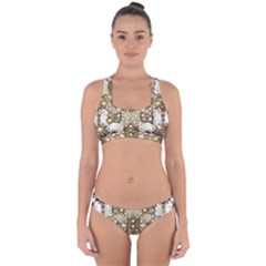 Opulent Essence Print Cross Back Hipster Bikini Set from ArtsNow.com