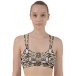 Opulent Essence Print Line Them Up Sports Bra