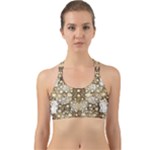 Opulent Essence Print Back Web Sports Bra