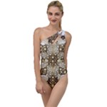 Opulent Essence Print To One Side Swimsuit