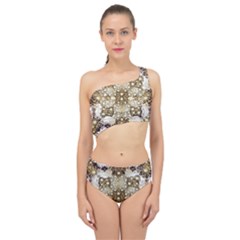 Spliced Up Two Piece Swimsuit 