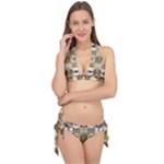 Opulent Essence Print Tie It Up Bikini Set