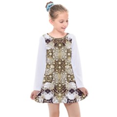 Kids  Long Sleeve Dress 