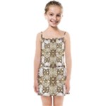 Opulent Essence Print Kids  Summer Sun Dress