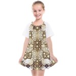 Opulent Essence Print Kids  Smock Dress