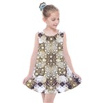 Opulent Essence Print Kids  Summer Dress