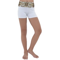 Kids  Lightweight Velour Yoga Shorts 