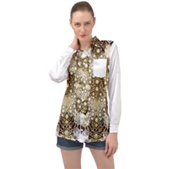 Long Sleeve Satin Shirt 