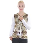 Opulent Essence Print Casual Zip Up Jacket