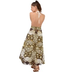 Backless Maxi Beach Dress 