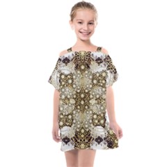 Kids  One Piece Chiffon Dress 