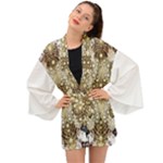 Opulent Essence Print Long Sleeve Kimono