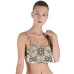 Opulent Essence Print Layered Top Bikini Top 