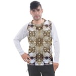 Opulent Essence Print Men s Pique Long Sleeve T-Shirt