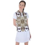 Opulent Essence Print Women s Polo T-Shirt