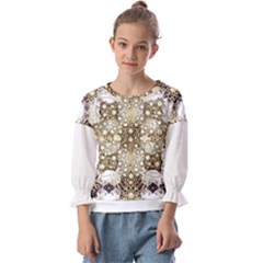 Kids  Cuff Sleeve Top 