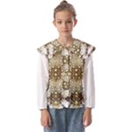 Opulent Essence Print Kids  Peter Pan Collar Blouse