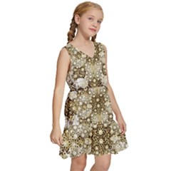 Kids  Sleeveless Tiered Mini Dress 