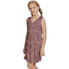 Kids  Sleeveless Tiered Mini Dress 