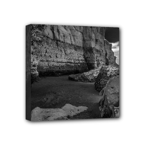 Timeless Shores, Las grutas beach, Rio negro, Argentina Mini Canvas 4  x 4  (Stretched) from ArtsNow.com