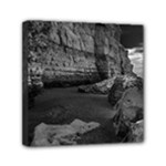 Timeless Shores, Las grutas beach, Rio negro, Argentina Mini Canvas 6  x 6  (Stretched)