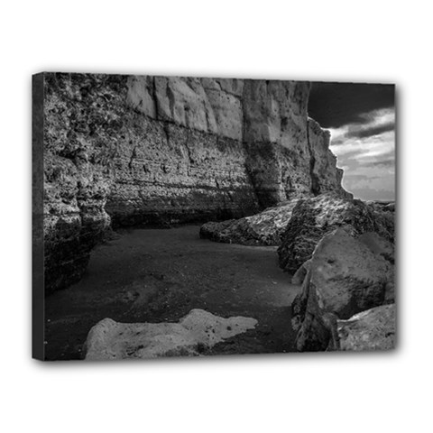 Timeless Shores, Las grutas beach, Rio negro, Argentina Canvas 16  x 12  (Stretched) from ArtsNow.com