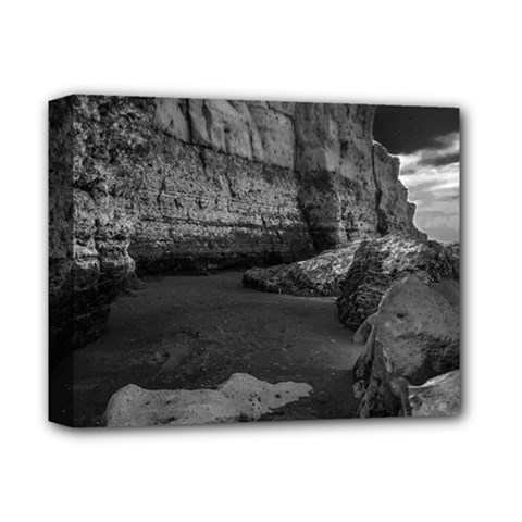 Timeless Shores, Las grutas beach, Rio negro, Argentina Deluxe Canvas 14  x 11  (Stretched) from ArtsNow.com