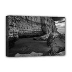 Timeless Shores, Las grutas beach, Rio negro, Argentina Deluxe Canvas 18  x 12  (Stretched)