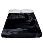 Timeless Shores, Las grutas beach, Rio negro, Argentina Fitted Sheet (Queen Size)