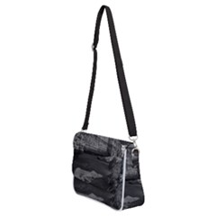 Shoulder Bag with Back Zipper 