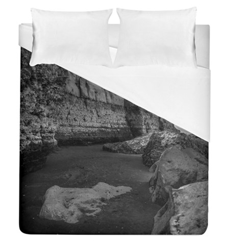 Timeless Shores, Las grutas beach, Rio negro, Argentina Duvet Cover (Queen Size) from ArtsNow.com