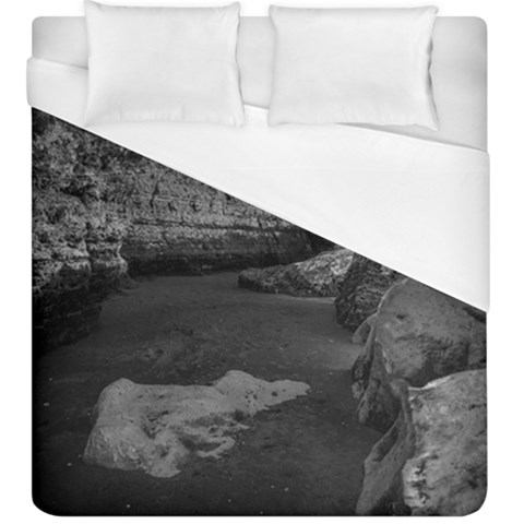 Timeless Shores, Las grutas beach, Rio negro, Argentina Duvet Cover (King Size) from ArtsNow.com