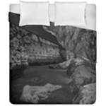 Timeless Shores, Las grutas beach, Rio negro, Argentina Duvet Cover Double Side (California King Size)