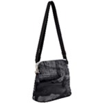 Timeless Shores, Las grutas beach, Rio negro, Argentina Zipper Messenger Bag