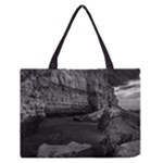 Timeless Shores, Las grutas beach, Rio negro, Argentina Zipper Medium Tote Bag