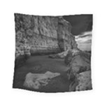 Timeless Shores, Las grutas beach, Rio negro, Argentina Square Tapestry (Small)