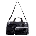 Timeless Shores, Las grutas beach, Rio negro, Argentina Sports Gym Duffle Bag with Shoe Compartment