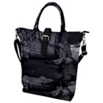 Timeless Shores, Las grutas beach, Rio negro, Argentina Buckle Top Tote Bag