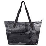 Timeless Shores, Las grutas beach, Rio negro, Argentina Full Print Shoulder Bag