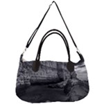 Timeless Shores, Las grutas beach, Rio negro, Argentina Removable Strap Handbag