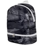 Timeless Shores, Las grutas beach, Rio negro, Argentina Zip Bottom Backpack