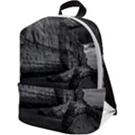 Timeless Shores, Las grutas beach, Rio negro, Argentina Zip Up Backpack