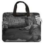 Timeless Shores, Las grutas beach, Rio negro, Argentina MacBook Pro 13  Double Pocket Laptop Bag