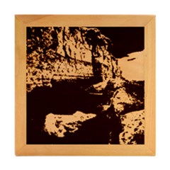 Wood Photo Frame Cube 