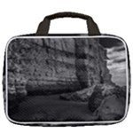 Timeless Shores, Las grutas beach, Rio negro, Argentina Travel Toiletry Bag With Hanging Hook