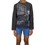 Timeless Shores, Las grutas beach, Rio negro, Argentina Kids  Long Sleeve Swimwear