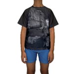 Timeless Shores, Las grutas beach, Rio negro, Argentina Kids  Short Sleeve Swimwear